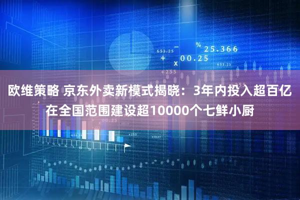 欧维策略 京东外卖新模式揭晓：3年内投入超百亿在全国范围建设超10000个七鲜小厨